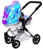 Roma Polly Single Dolls Pram - Mermaid 3+ years 78cm