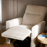 Obaby Savannah Swivel Glider Recliner Chair - Oatmeal