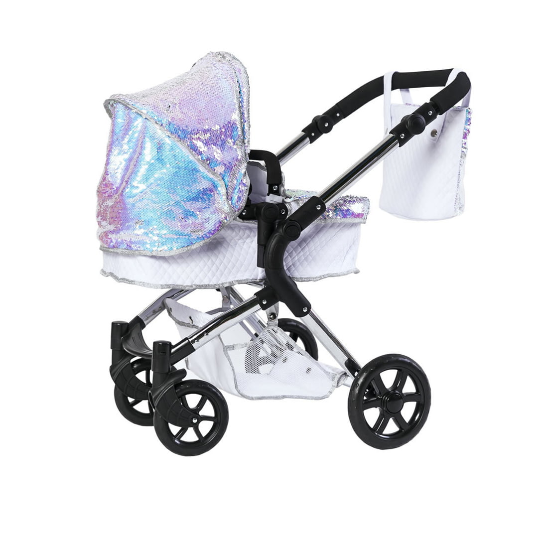 Roma Polly Single Dolls Pram - Mermaid 3+ years 78cm