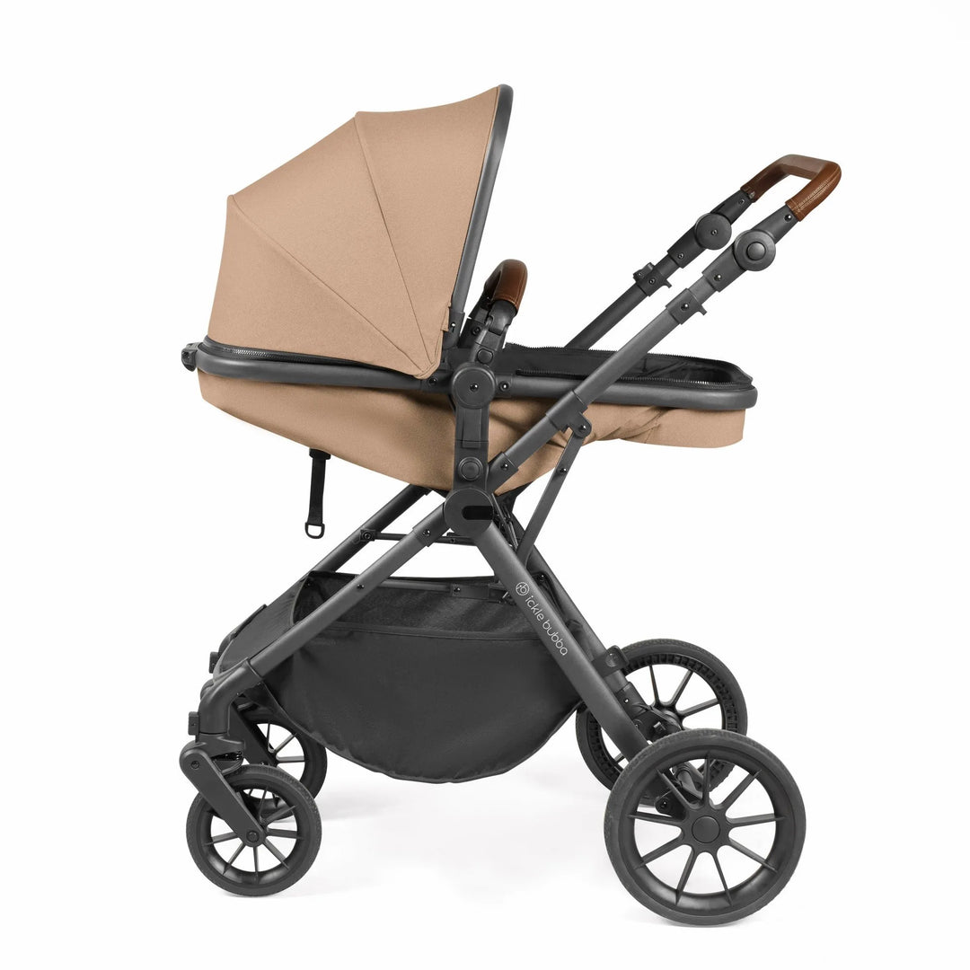 Ickle Bubba Cosmo All in One i-Size Travel System with ISOFIX Base - Desert