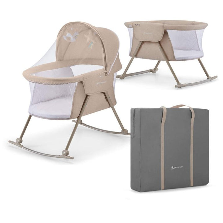 Kinderkraft Lovi 3 in 1 Crib - Beige