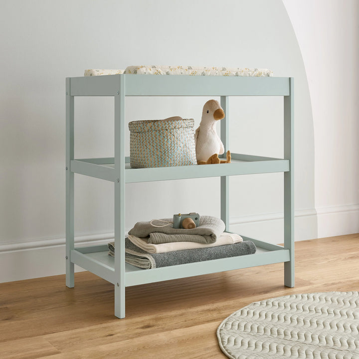 Cuddleco Nola Changing Table - Sage Green