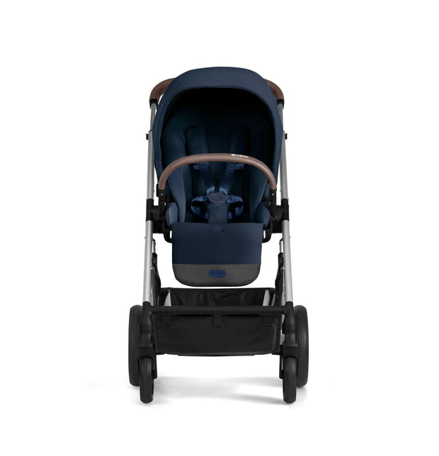 Cybex Balios Luxury Bundle with Cloud T Car Seat - Ocean Blue/Silver (2023)