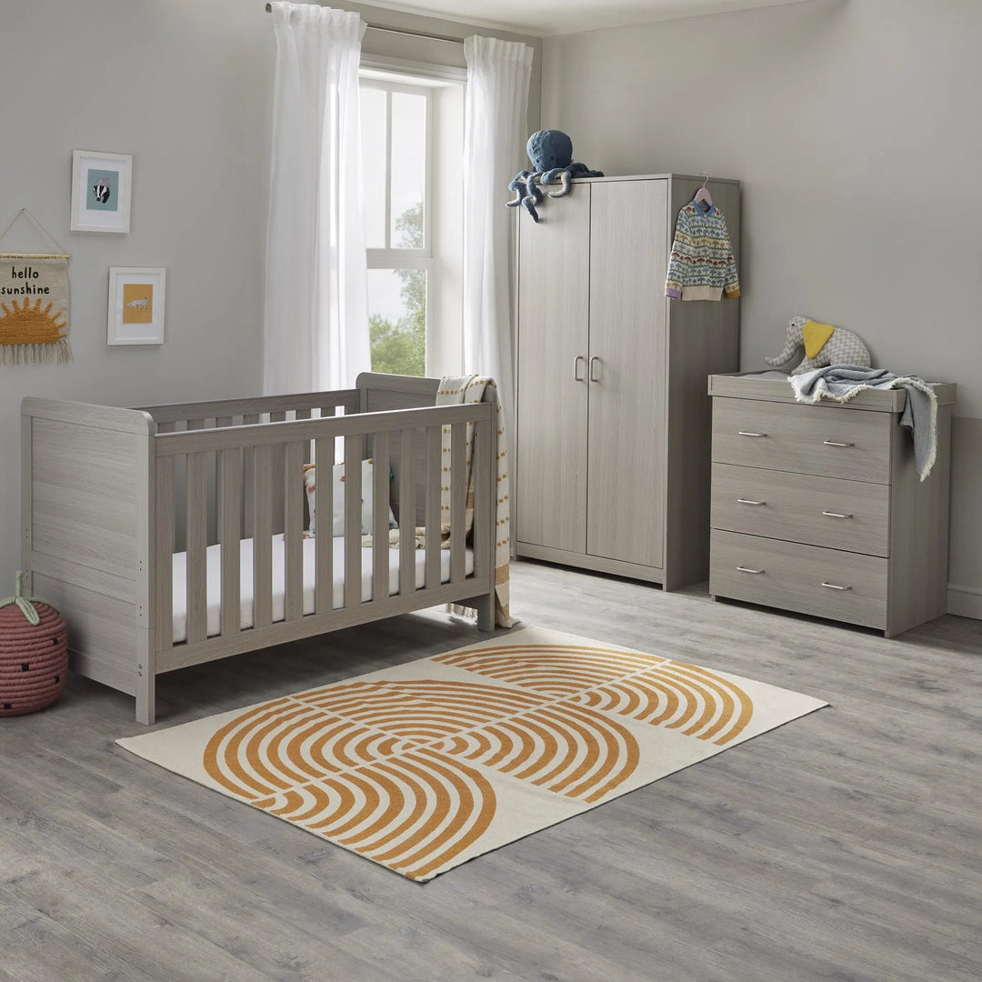 Babymore Caro 3 Piece Room Set – Greywash