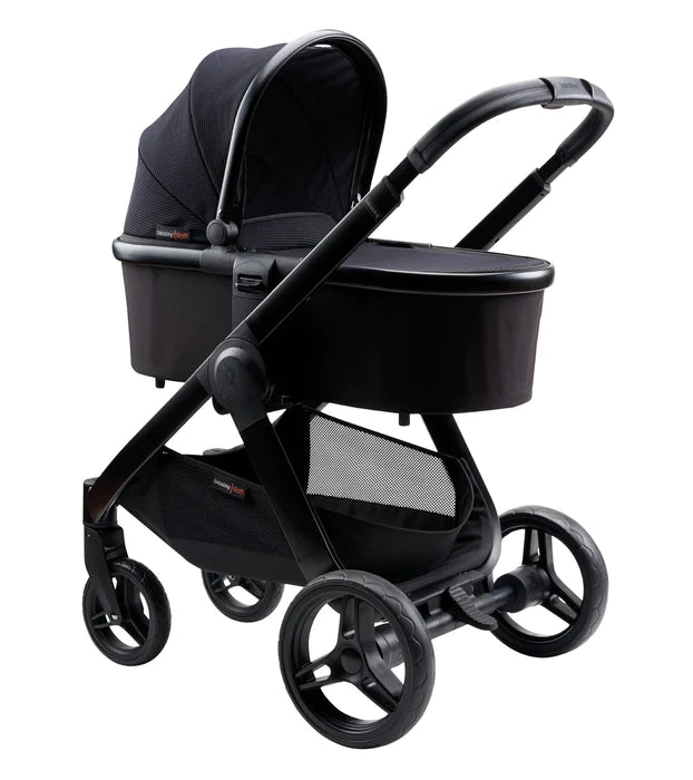 Bababing Raffi Plus Travel System + Isofix - Black + FREE COMPACT STROLLER BLACK WORTH £234.99!