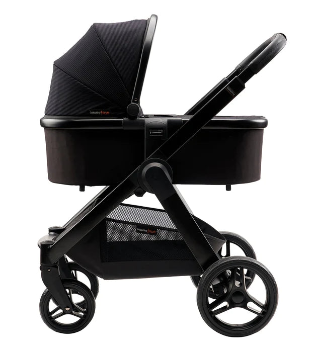 Bababing Raffi Plus Travel System + Isofix - Black + FREE COMPACT STROLLER BLACK WORTH £234.99!