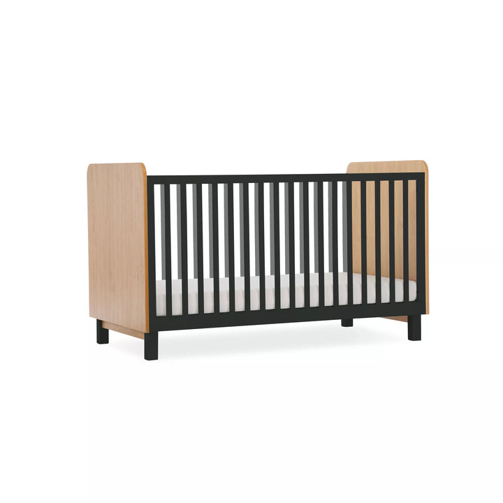 Cuddleco Rafi 4 Piece Nursery Furniture Set - Oak & Black