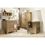 BabyStyle Bordeaux 3 Piece Room Set - Oak