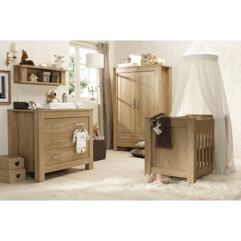 BabyStyle Bordeaux 3 Piece Room Set - Oak