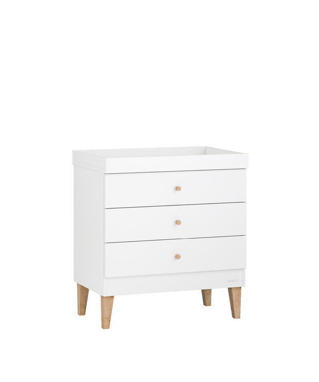 Venicci Saluzzo 3 Piece Furniture Set - Premium White