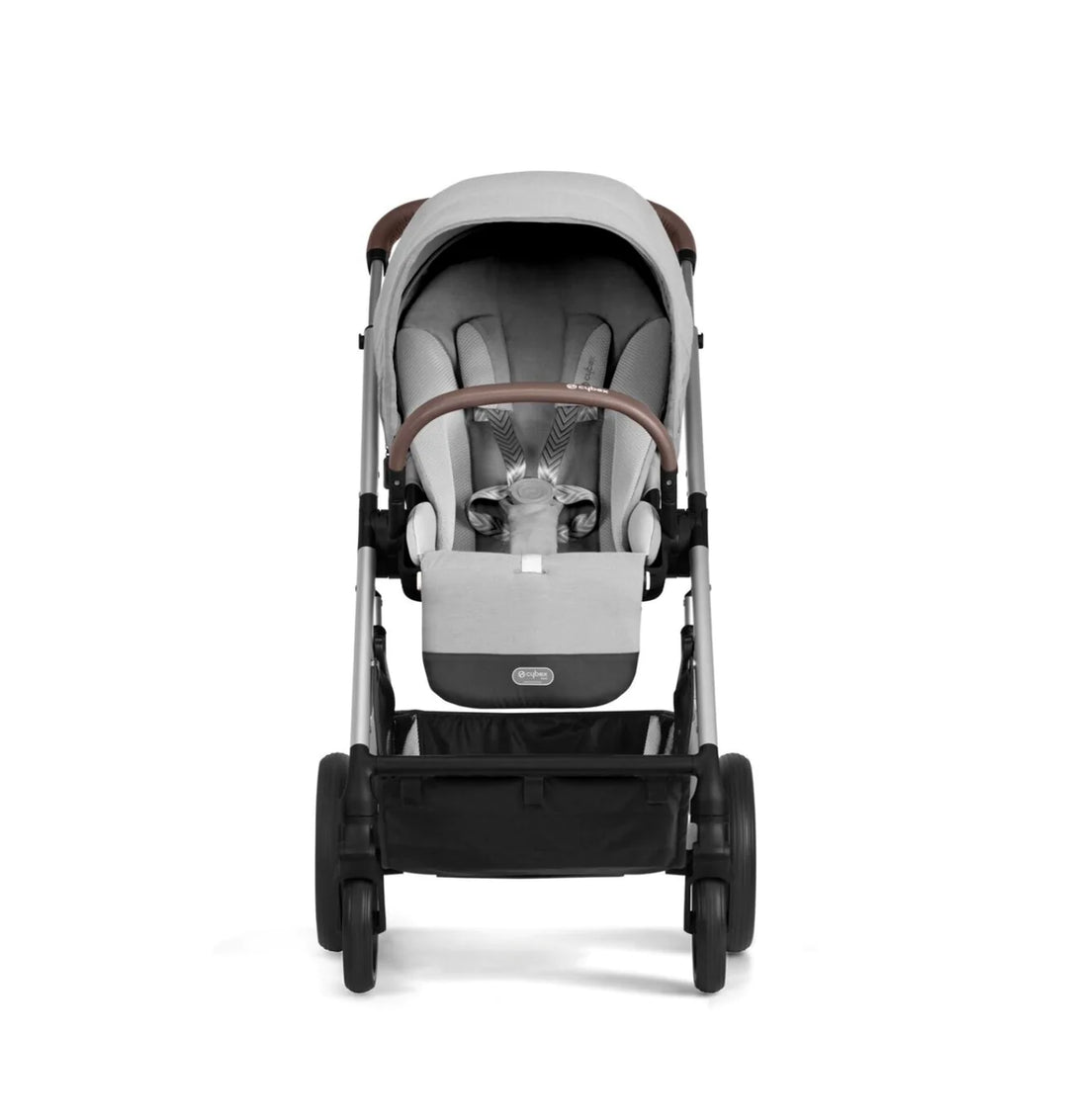 Cybex Balios Comfort Bundle with Aton B Car Seat - Lava Grey/Silver (2023)