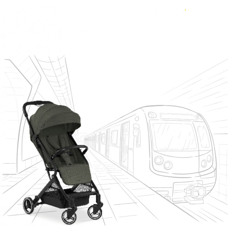 Hauck Travel N Care Stroller-Dark Olive