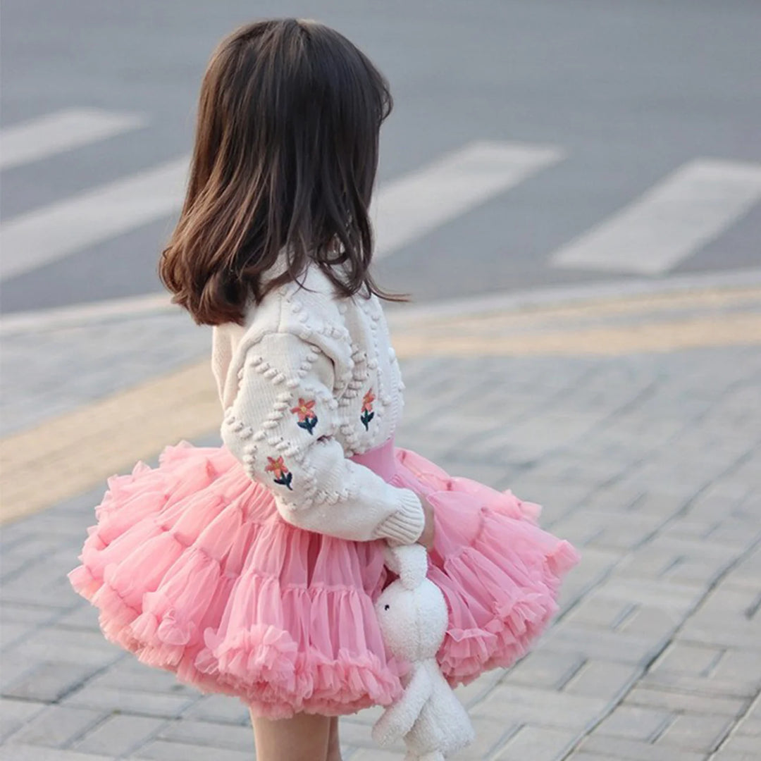 Black leather tutu skirt best sale