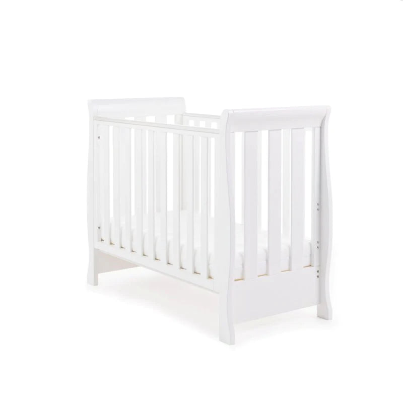 Obaby Stamford Space Saver Cot - White