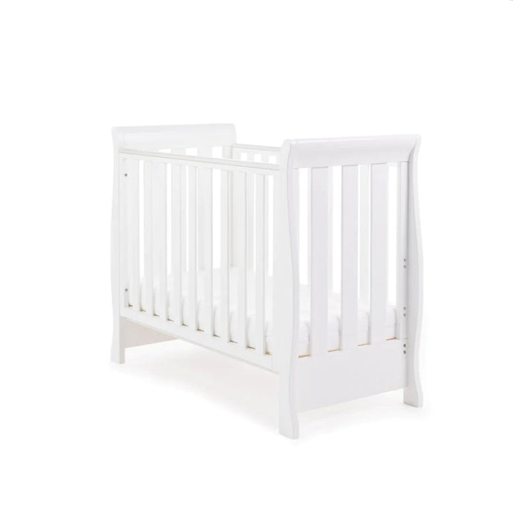 Obaby Stamford Space Saver Cot | White