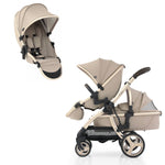 egg3 Tandem Double Stroller - Feather
