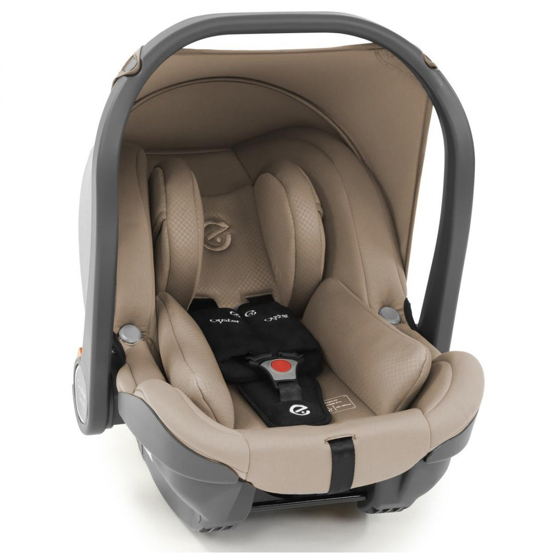 Babystyle Oyster 3 Luxury 7 Piece Package, Gun Metal Chassis - Butterscotch