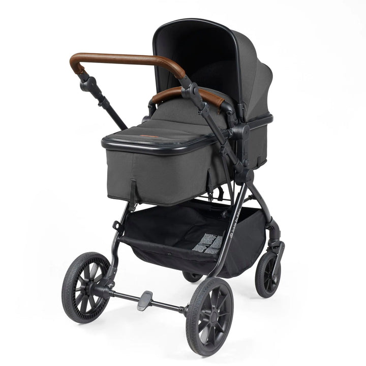 Ickle Bubba Cosmo All in One i-Size Travel System with ISOFIX Base - Graphite Grey