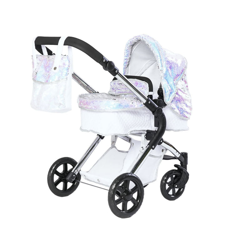 Roma Polly Single Dolls Pram - Mermaid 3+ years 78cm