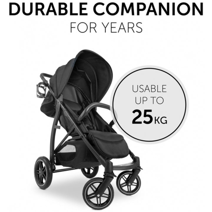 Hauck Rapid 4D Stroller-Black