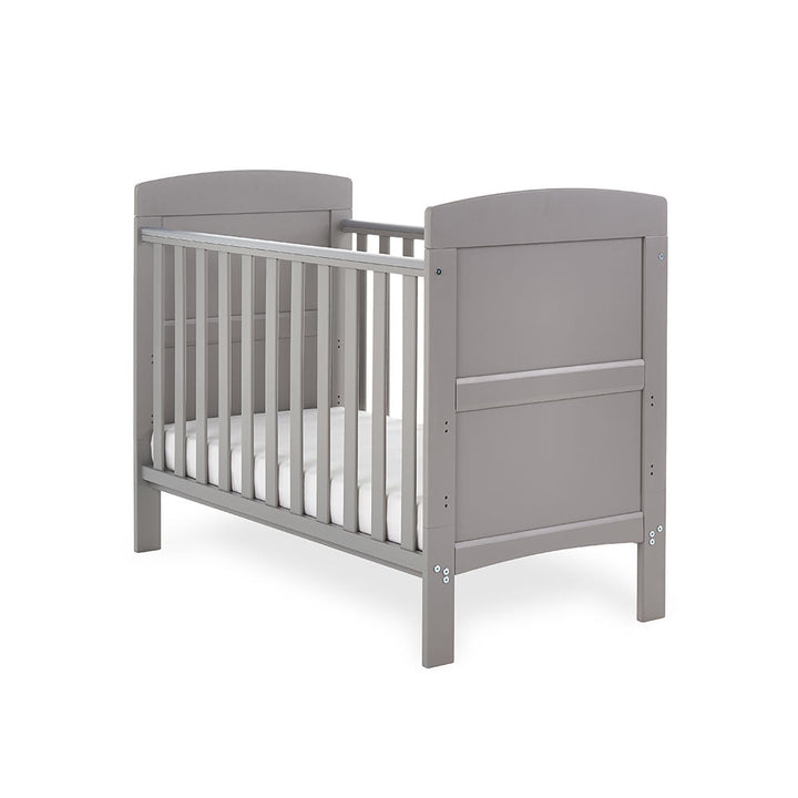 Obaby Grace Mini Cot Bed- Taupe Grey