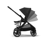 Cybex Gazelle Double Pushchair - Moon Black