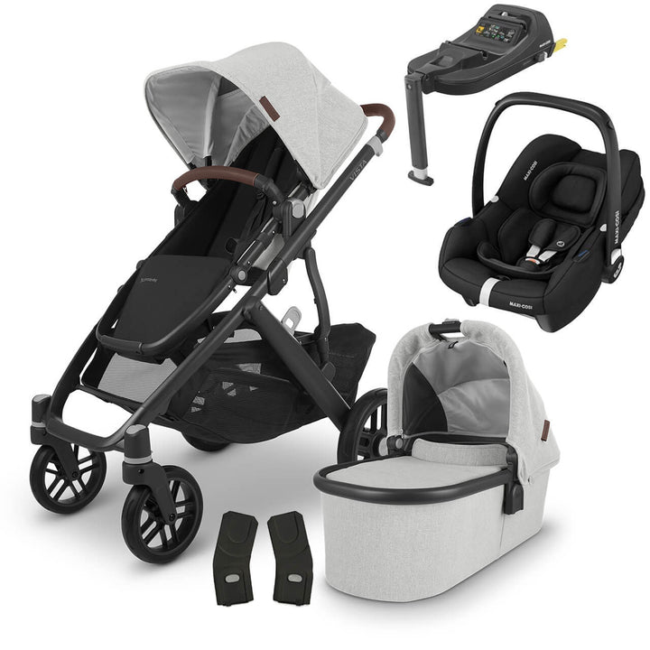 Uppababy VISTA V2 Pram + Cabriofix i-Size & Base - Anthony