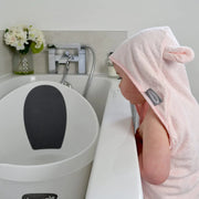Shnuggle Wearable Hooded Wrap Towel with Ears | Pink