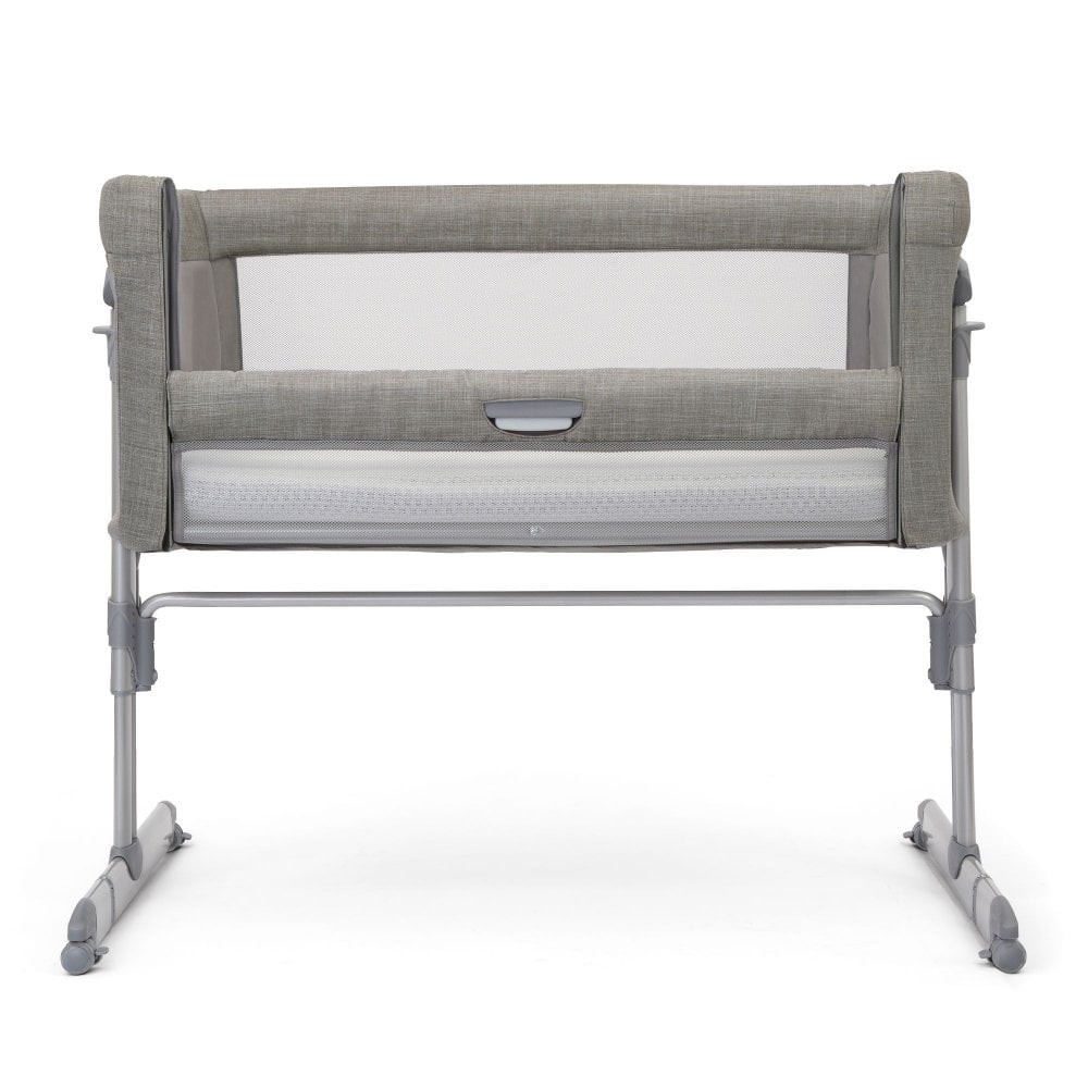 Joie Roomie Glide Bedside Crib - Foggy Grey