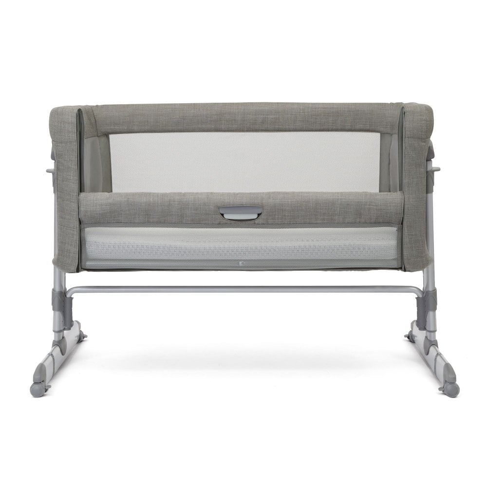 Joie Roomie Glide Bedside Crib - Foggy Grey