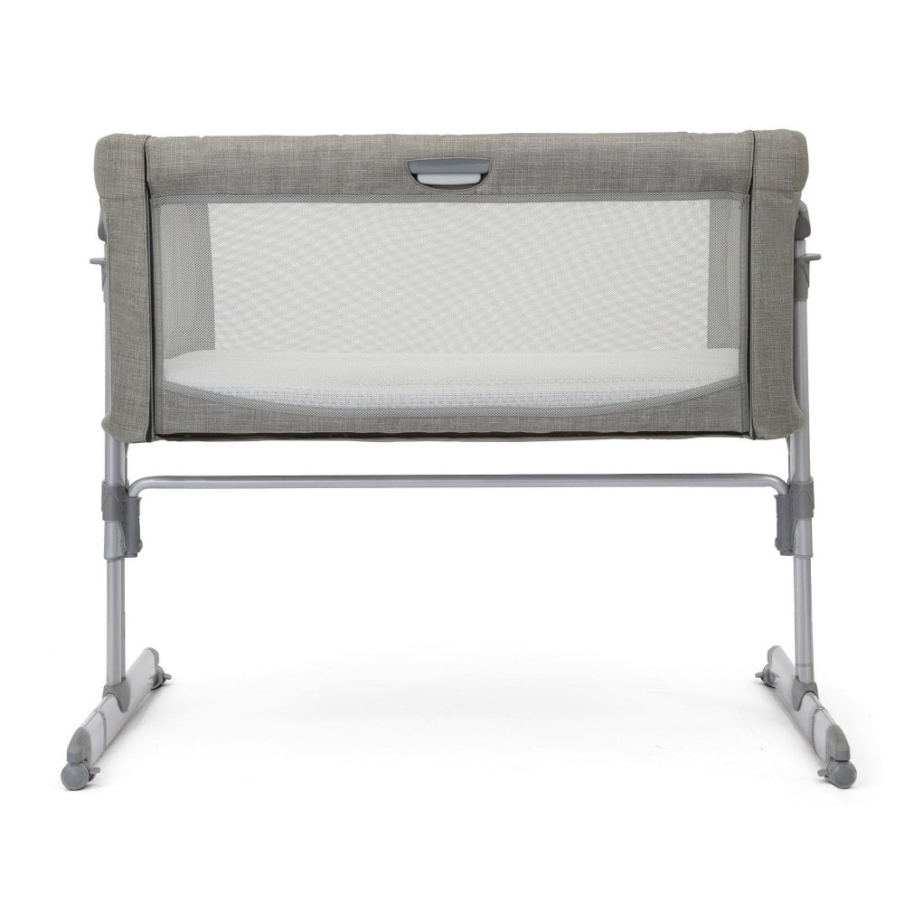 Joie Roomie Glide Bedside Crib - Foggy Grey