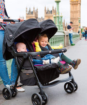 Joie Aire Twin Pushchair - Rosy & Sea