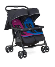 Joie Aire Twin Pushchair - Rosy & Sea