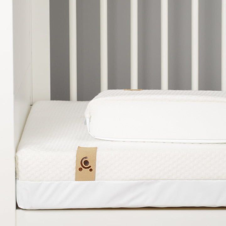 CuddleCo Lullaby Hypo-Allergenic Bamboo Foam Cot Bed Mattress 140 x 70cm