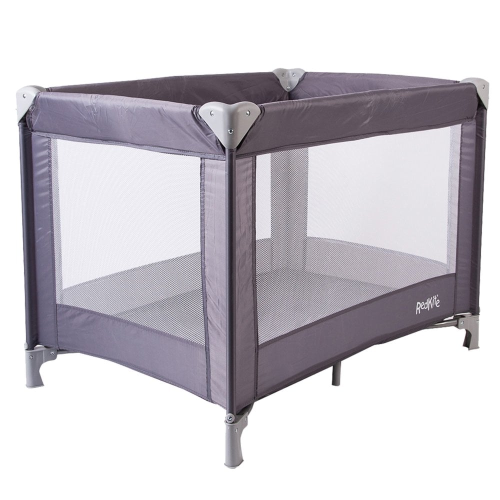 Redkite Sleep Tight Travel Cot Grey