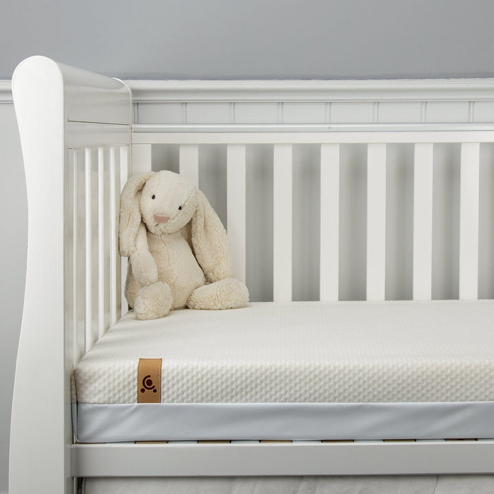 CuddleCo Signature Hypo-Allergenic Bamboo Pocket Sprung Cot Bed Mattress 140 x 70cm