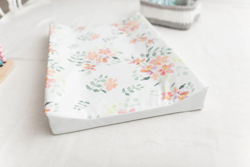 Gilded Bird Pretty Stems White Wedge Mat