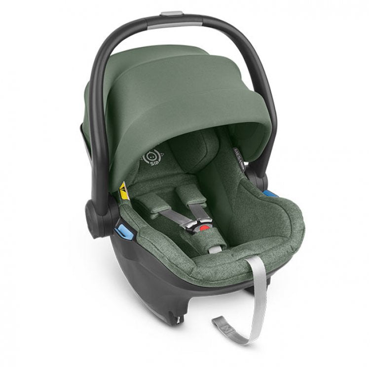 Uppababy VISTA V2 Pram + Mesa i-Size Travel System - Emmett Sage Green Melange + FREE BASE