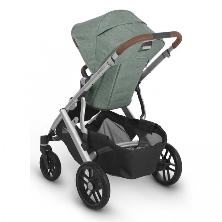 Uppababy VISTA V2 Pram + Mesa i-Size Travel System - Emmett Sage Green Melange + FREE BASE