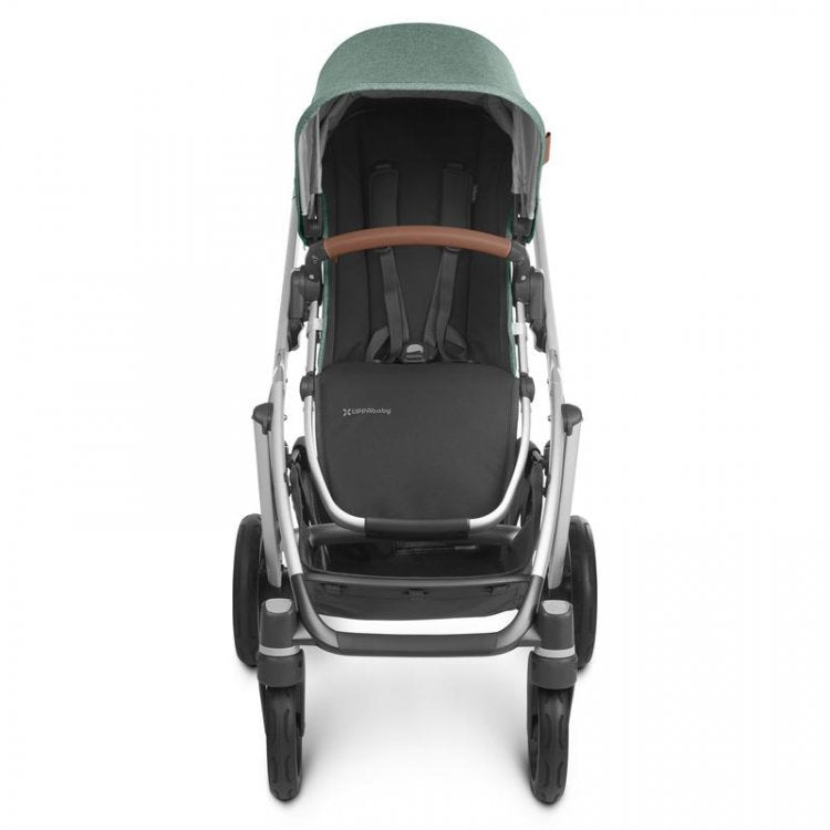 Uppababy VISTA V2 Pram + Mesa i-Size Travel System - Emmett Sage Green Melange + FREE BASE